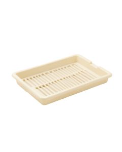 Briar Falls Empty Under-Desk Cable Tray - Ivory