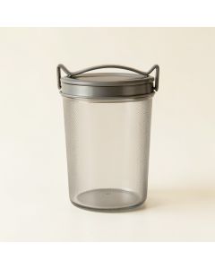 Rowan Bend Storage Canister With Lid - Gray (synthetic illustration; no displayed measurements)