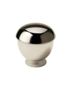 Wayfair Basics® 1 1/4 '' Diameter Mushroom Knob (synthetic illustration; no displayed measurements)