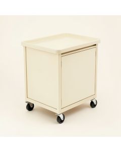 Stone Dell Empty Rolling Workshop Cart - Ivory (synthetic illustration; no displayed measurements)