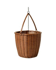 Skiatook Rattan Hanging Basket And Planter
