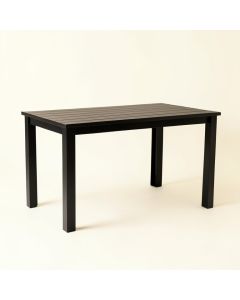 Elm Bluff Patio Table - Black (synthetic illustration; no displayed measurements)