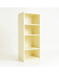 Rowan Arc Narrow Cubby Tower - Ivory (synthetic illustration; no displayed measurements)