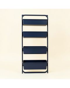 Laurel Bluff Empty Vertical Garden Frame - Navy (synthetic illustration; no displayed measurements)