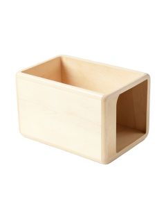 Juniper Bend Empty Furniture-Style Litter Enclosure - Ivory (synthetic illustration; no displayed measurements)