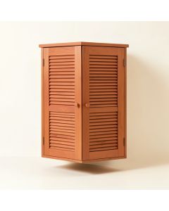 Moss Arc Wall-Mounted Laundry Cabinet (synthetic illustration; no displayed measurements)