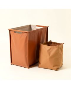 Lake Arc Laundry Sorting Station With Plain Removable Bags (synthetic illustration; no displayed measurements)