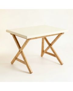 Brook Brook Patio Table - Cream (synthetic illustration; no displayed measurements)
