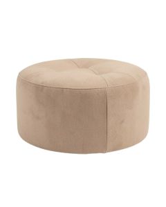 Henninger 25 '' Tufted Round Storage Ottoman (synthetic illustration; no displayed measurements)