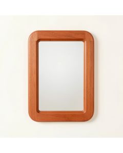 Rowan Canyon Framed Wall Mirror - Terracotta (synthetic illustration; no displayed measurements)