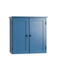Willow Dale Wall-Mounted Laundry Cabinet - Blue (synthetic illustration; no displayed measurements)