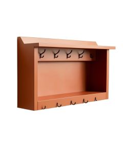 Wren Canyon Wall-Mounted Entryway Organizer Shelf - Terracotta (synthetic illustration; no displayed measurements)