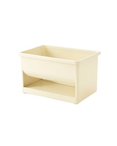 Oak Bend Empty Raised Planter - Ivory
