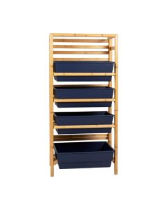 Field Bluff Empty Vertical Garden Frame - Navy