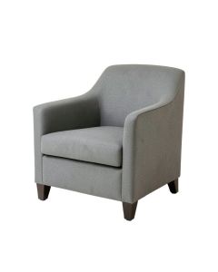 Gladyce Upholstered Parsons Chair In Gray (synthetic illustration; no displayed measurements)