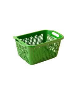Summit Bluff Empty Storage Basket - Green