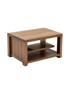 Cadien Solid Wood Coffee Table With Storage (synthetic illustration; no displayed measurements)