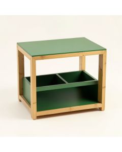 Cliff Bend Empty Coffee-Station Organizer - Green (synthetic illustration; no displayed measurements)
