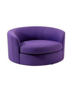 Felisita 74.8 '' Linen Round Arm Sofa (synthetic illustration; no displayed measurements)