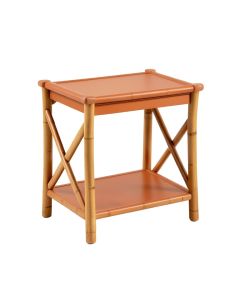 Brook Brook Side Table - Terracotta (synthetic illustration; no displayed measurements)