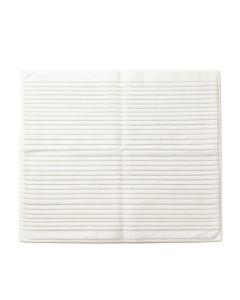Holly Bluff Bath Mat - White (synthetic illustration; no displayed measurements)