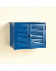 Reed Crossing Wall-Mounted Entry Cabinet - Blue (synthetic illustration; no displayed measurements)