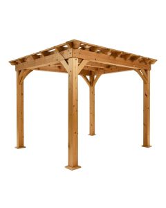 Madison 14 Ft. W X 10 Ft. D Solid Wood Pergola