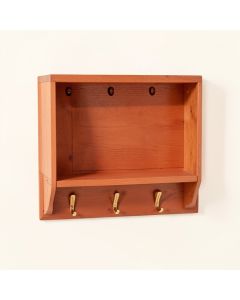 Glen Bridge Wall-Mounted Entryway Organizer Shelf - Terracotta (synthetic illustration; no displayed measurements)