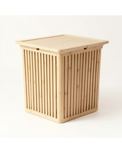 Aspen Crest Laundry Hamper - Beige (synthetic illustration; no displayed measurements)