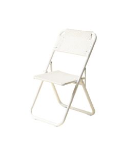 Dawn Bridge Folding Outdoor Chair - White