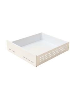 Meadow Brook Empty Under-Desk Cable Tray - White