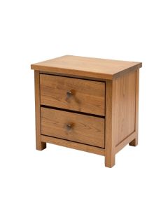 Westhampton 2 - Drawer Solid Wood Nightstand (synthetic illustration; no displayed measurements)