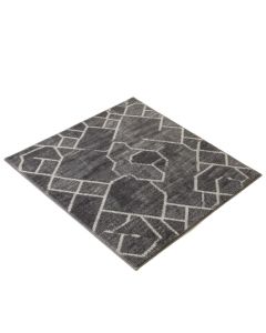 Reggia Geometric Shag Dark Gray Area Rug (synthetic illustration; no displayed measurements)