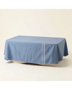 Brook Canyon Flat Bed Sheet - Blue (synthetic illustration; no displayed measurements)