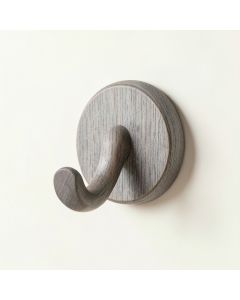 Maple Bend Wall-Mounted Robe Hook - Gray (synthetic illustration; no displayed measurements)