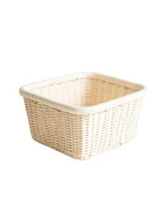 Hill Bend Empty Storage Basket - White (synthetic illustration; no displayed measurements)