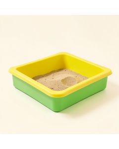 Junior Sunflower 37 '' X 37 '' Plastic Novelty Sandbox (synthetic illustration; no displayed measurements)