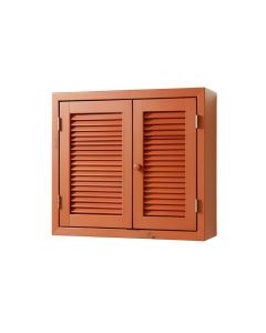 Bay Canyon Wall-Mounted Entry Cabinet - Terracotta (synthetic illustration; no displayed measurements)