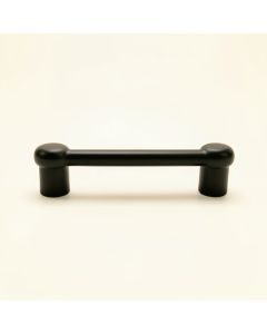 Oak Crossing Cabinet Handle Without Packaging - Black (synthetic illustration; no displayed measurements)