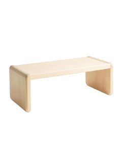 Vale Edge Indoor Bench - Ivory (synthetic illustration; no displayed measurements)