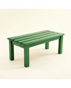 Clay Dell Indoor Bench - Green (synthetic illustration; no displayed measurements)