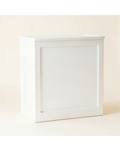 Sage Crest Freestanding Laundry Folding Counter - White (synthetic illustration; no displayed measurements)