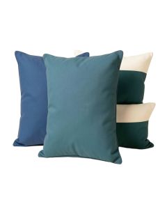 India Dreaming Indoor/Outdoor , Removable Cover Pillow , Large & 1 Lumbar Pillow