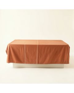 Holly Crossing Flat Bed Sheet - Terracotta (synthetic illustration; no displayed measurements)