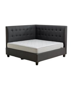 Ausable Tufted Upholstered Low Profile Platform Bed