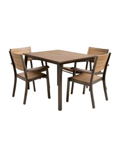 Millingport 5 Piece Bistro Set