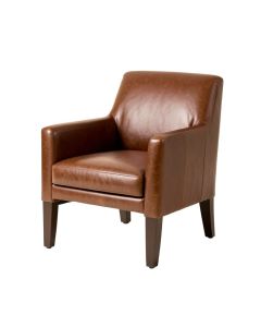 Apaui Genuine Leather Upholstered Dining Chair (synthetic illustration; no displayed measurements)