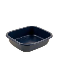 Ash Dale Empty Under-Desk Cable Tray - Navy (synthetic illustration; no displayed measurements)