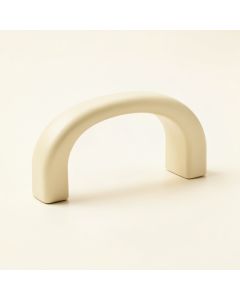Wren Branch Cabinet Handle Without Packaging - Ivory (synthetic illustration; no displayed measurements)