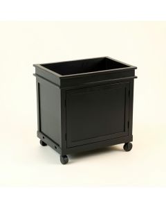 Summit Dell Empty Rolling Workshop Cart - Black (synthetic illustration; no displayed measurements)